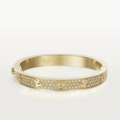 [Clover]LOVE BRACELET 6.1MM DIAMOND-PAVED