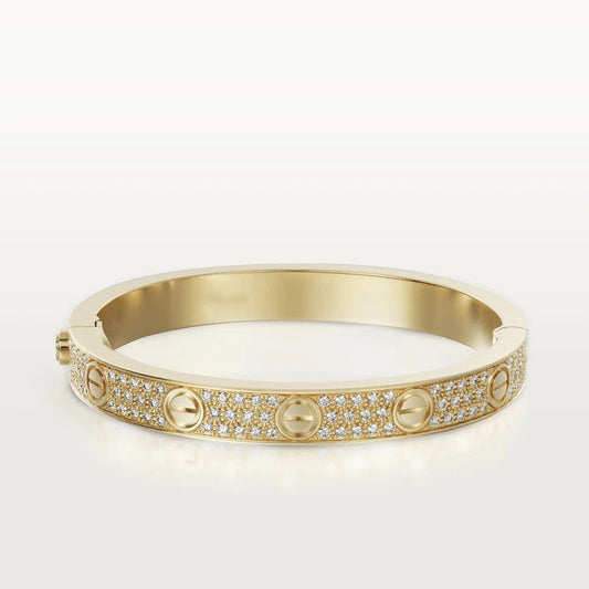 [Clover]LOVE BRACELET 6.1MM DIAMOND-PAVED