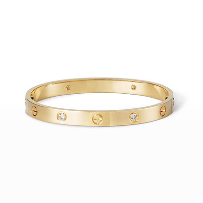 [Clover]LOVE BRACELET 6.1MM 4 DIAMONDS