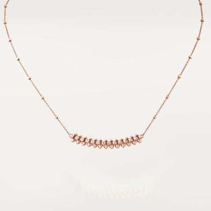 [Clover]CLASH PINK GOLD NECKLACE