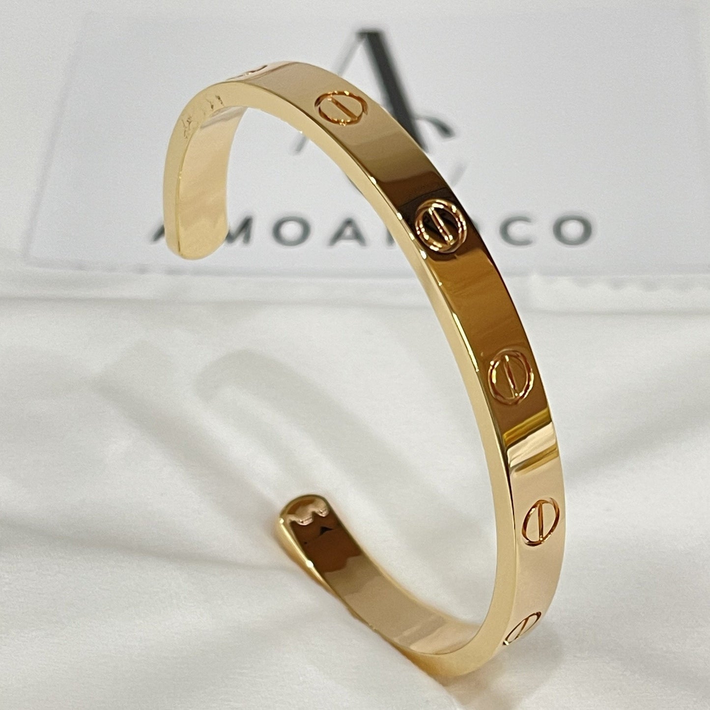 [Clover]LOVE BRACELET 6.1MM OPEN CUFF