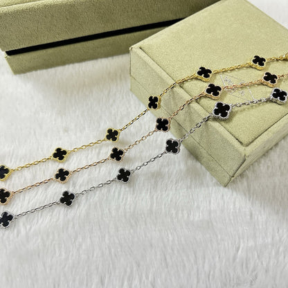 [Clover]CLOVER 6 MOTIF  ONYXS BRACELET