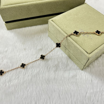 [Clover]CLOVER 6 MOTIF  ONYXS BRACELET