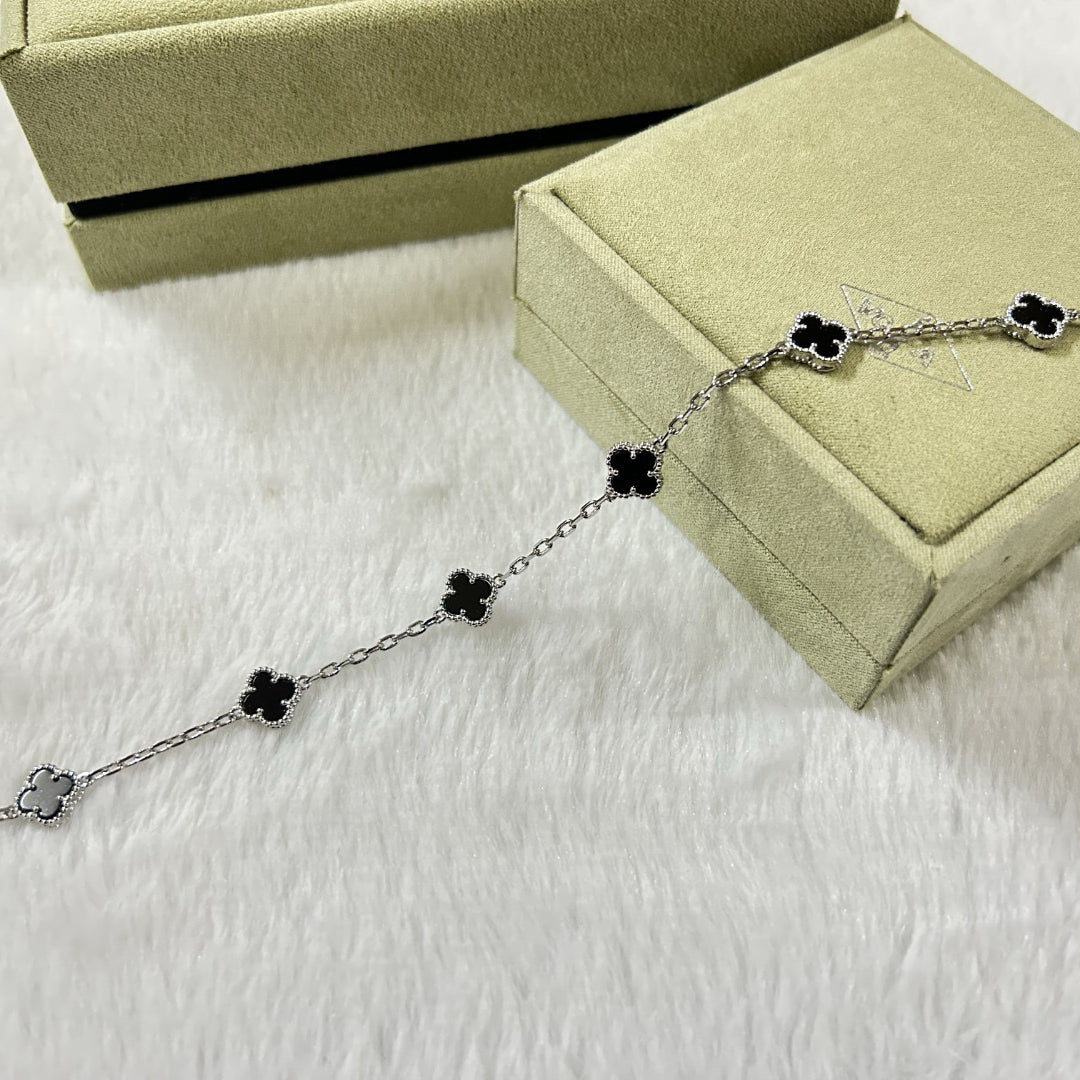 [Clover]CLOVER 6 MOTIF  ONYXS BRACELET