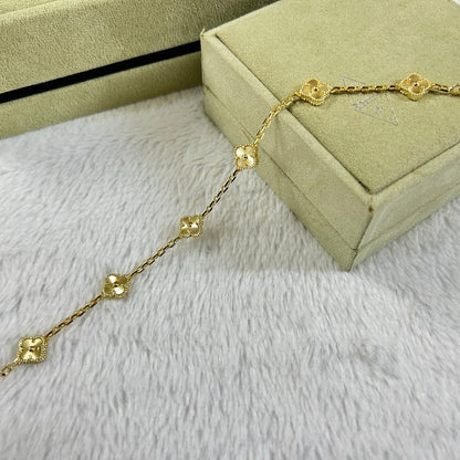[Clover]CLOVER 6 MOTIF DIAMOND BRACELET