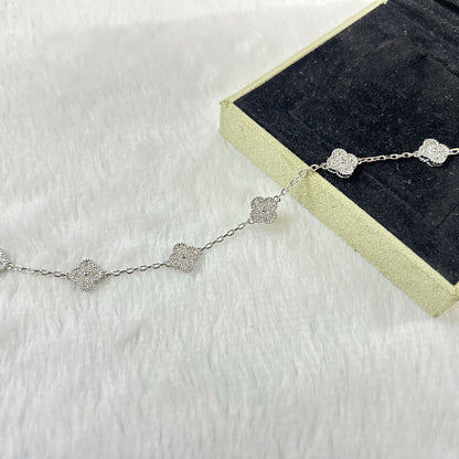 [Clover]CLOVER 6 MOTIF DIAMOND BRACELET