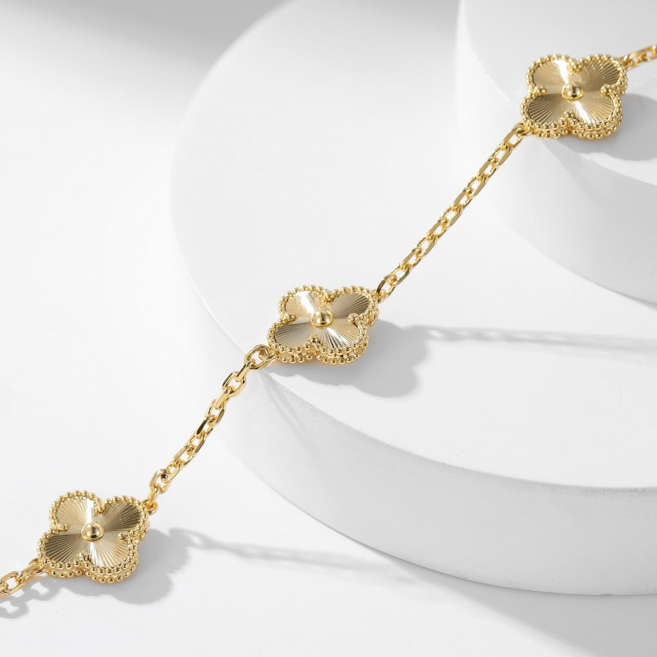 [Clover]CLOVER 10 MOTIFS LASER NECKLACE