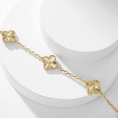 [Clover]CLOVER 10 MOTIFS LASER NECKLACE
