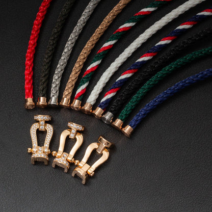 [Clover]FORCE LARGE HORSESHOE NO DIAMOND BRACELET GOLD
