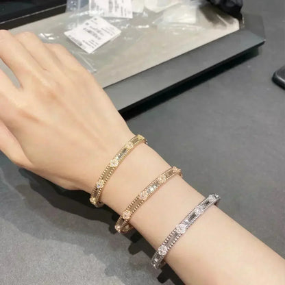 [Clover]CLOVER BRACELET 4MM DIAMONDS