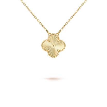 [Clover]CLOVER 15MM LASER NECKLACE