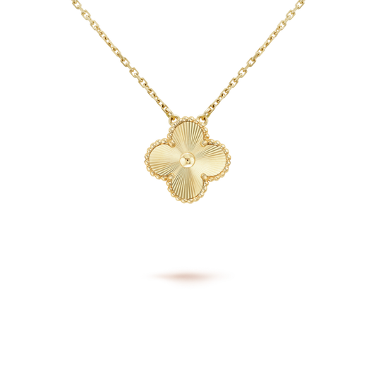 [Clover]CLOVER 15MM LASER NECKLACE