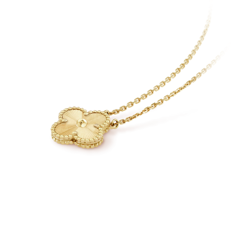 [Clover]CLOVER 15MM LASER NECKLACE