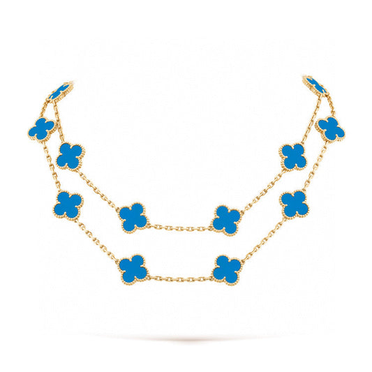[Clover]CLOVER 20 MOTIFS TURQUOISE GOLD