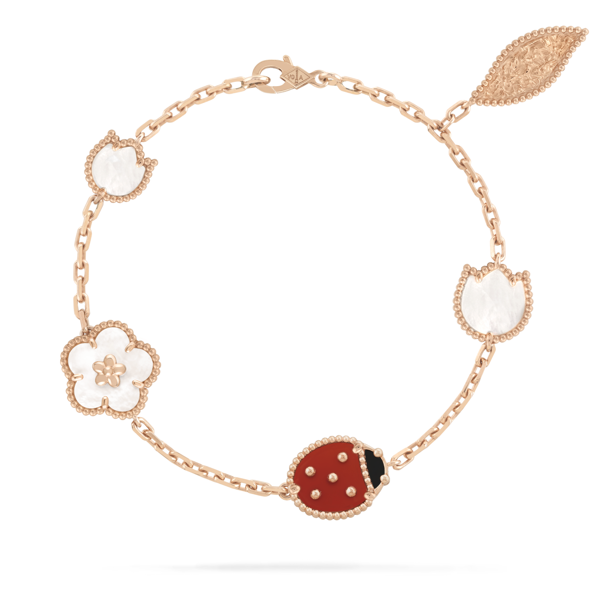 [Clover]LUCKY SPRING 5 MOTIF BRACELET