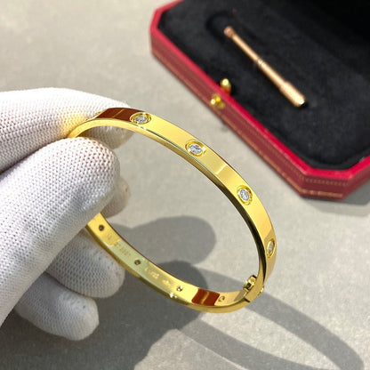 [Clover]LOVE BRACELET 6.1MM 10 DIAMONDS
