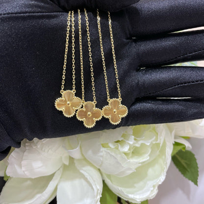 [Clover]CLOVER 15MM LASER NECKLACE