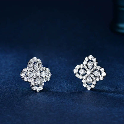 [Clover]LOOP EARRINGS FULL MOTIF DIAMOND 16MM