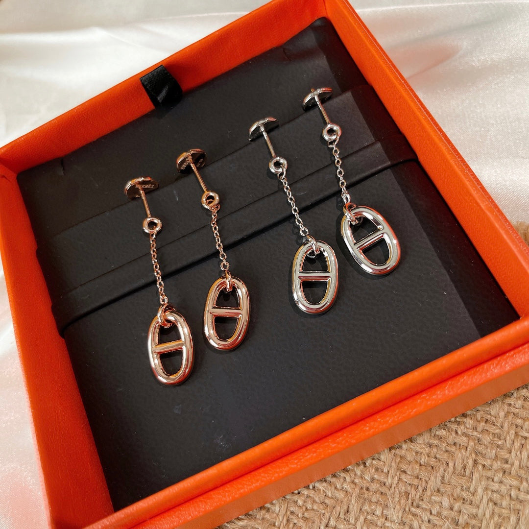 [Clover]CHAINE TASSEL EARRINGS