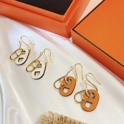 [Clover]HM O'MAILLON GOLD EARRINGS