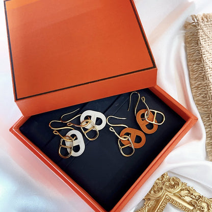 [Clover]HM O'MAILLON GOLD EARRINGS