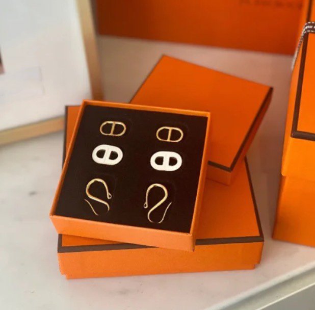[Clover]HM O'MAILLON GOLD EARRINGS