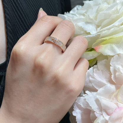 [Clover]KELLY PINK GOLD DIAMOND RING