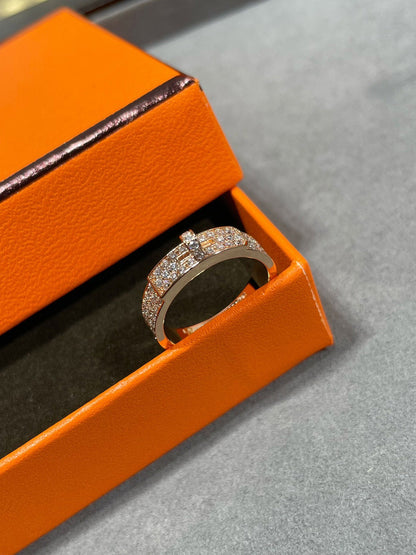 [Clover]KELLY PINK GOLD DIAMOND RING