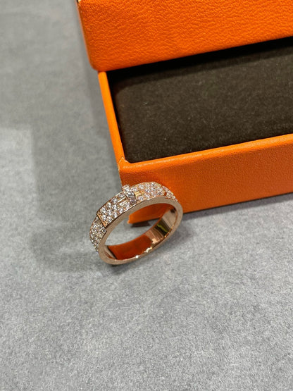 [Clover]KELLY PINK GOLD DIAMOND RING