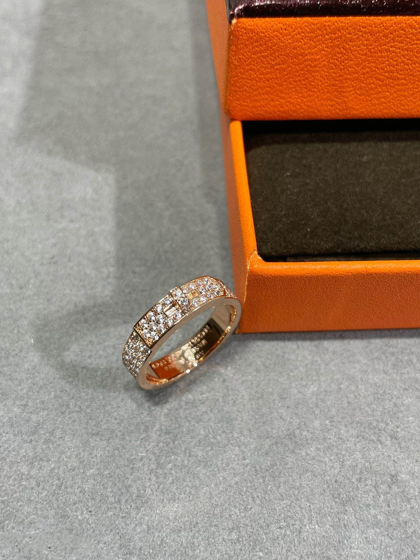 [Clover]KELLY PINK GOLD DIAMOND RING