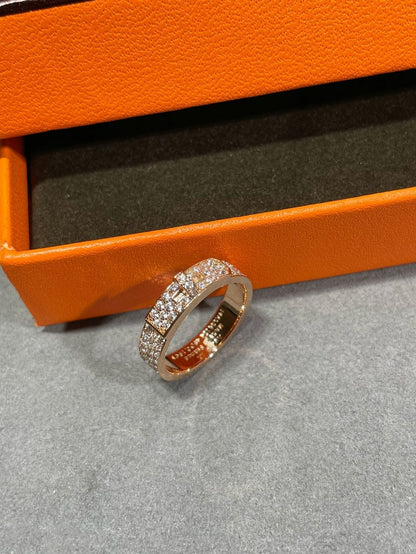 [Clover]KELLY PINK GOLD DIAMOND RING