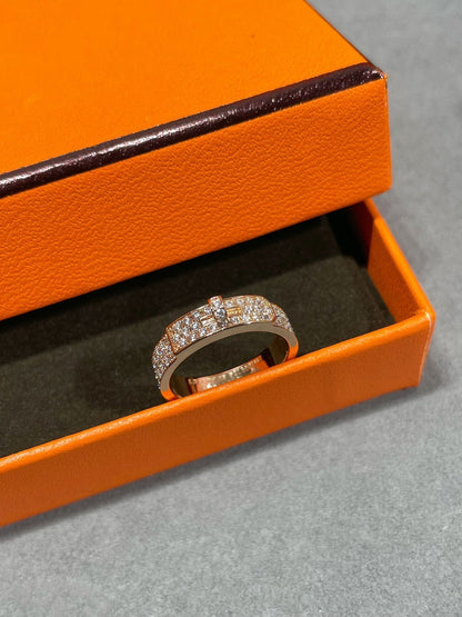[Clover]KELLY PINK GOLD DIAMOND RING