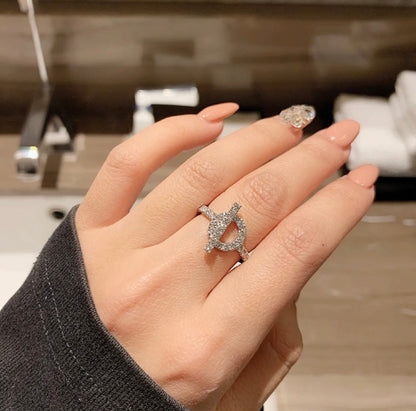 [Clover]ECHAPPEE RING SILVER DIAMOND