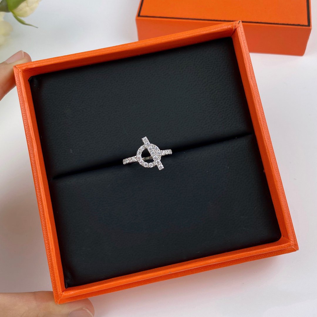 [Clover]ECHAPPEE RING SILVER DIAMOND