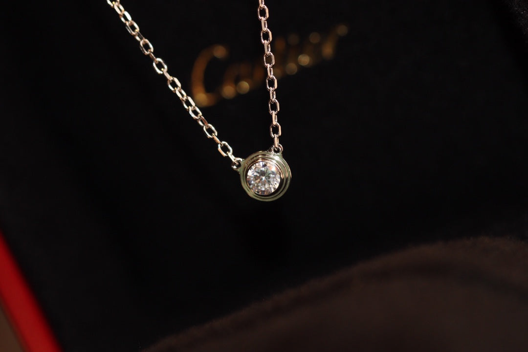 [Clover]DAMOUR DIAMOND NECKLACE