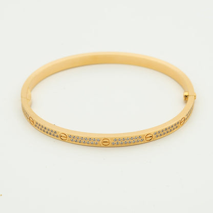 [Clover]LOVE BRACELET 3.65MM DIAMOND-PAVED