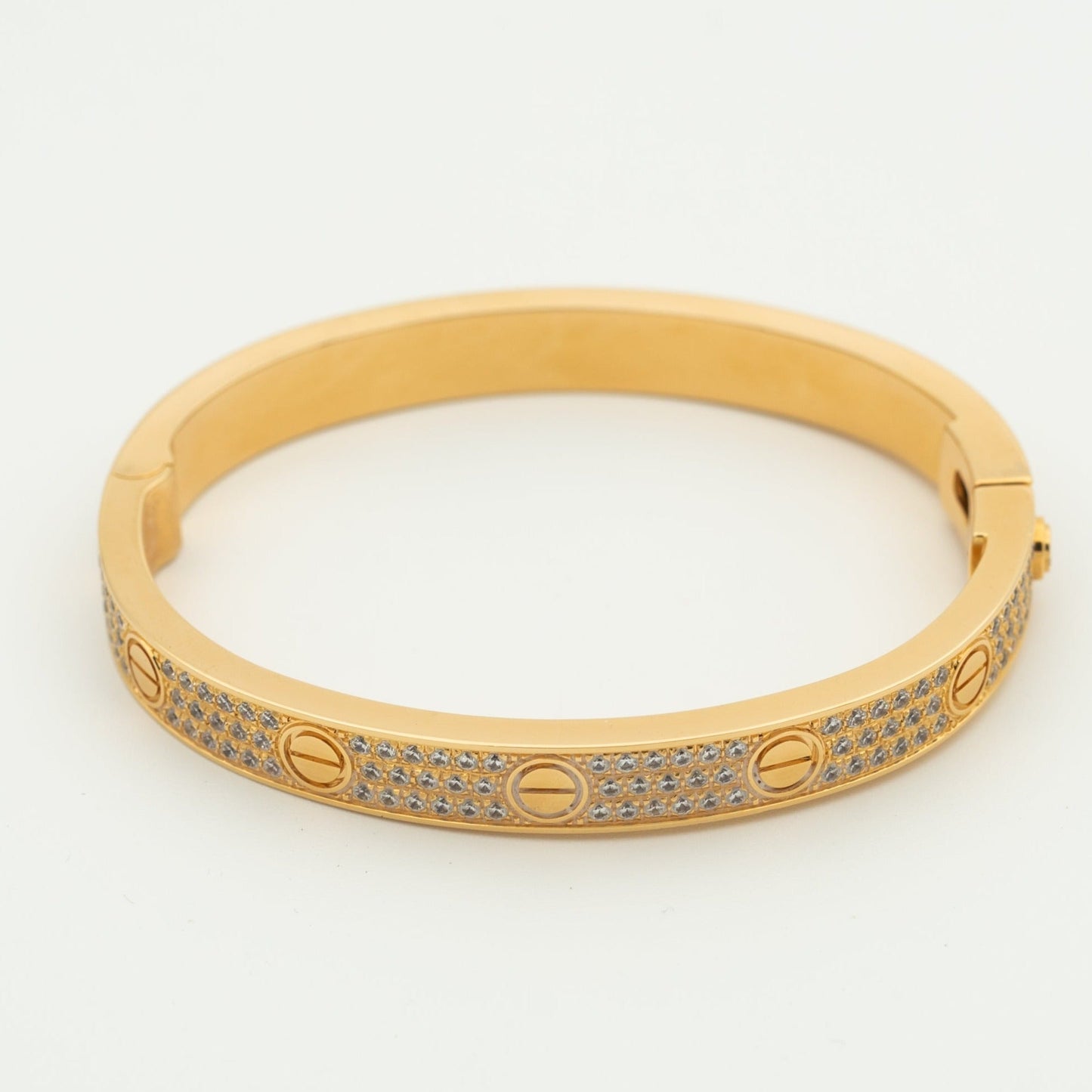 [Clover]LOVE BRACELET 6.1MM DIAMOND-PAVED