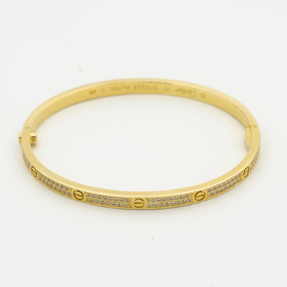 [Clover]LOVE BRACELET 3.65MM DIAMOND-PAVED