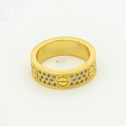 [Clover]LOVE RING 5.5MM DIAMONDS PAVED