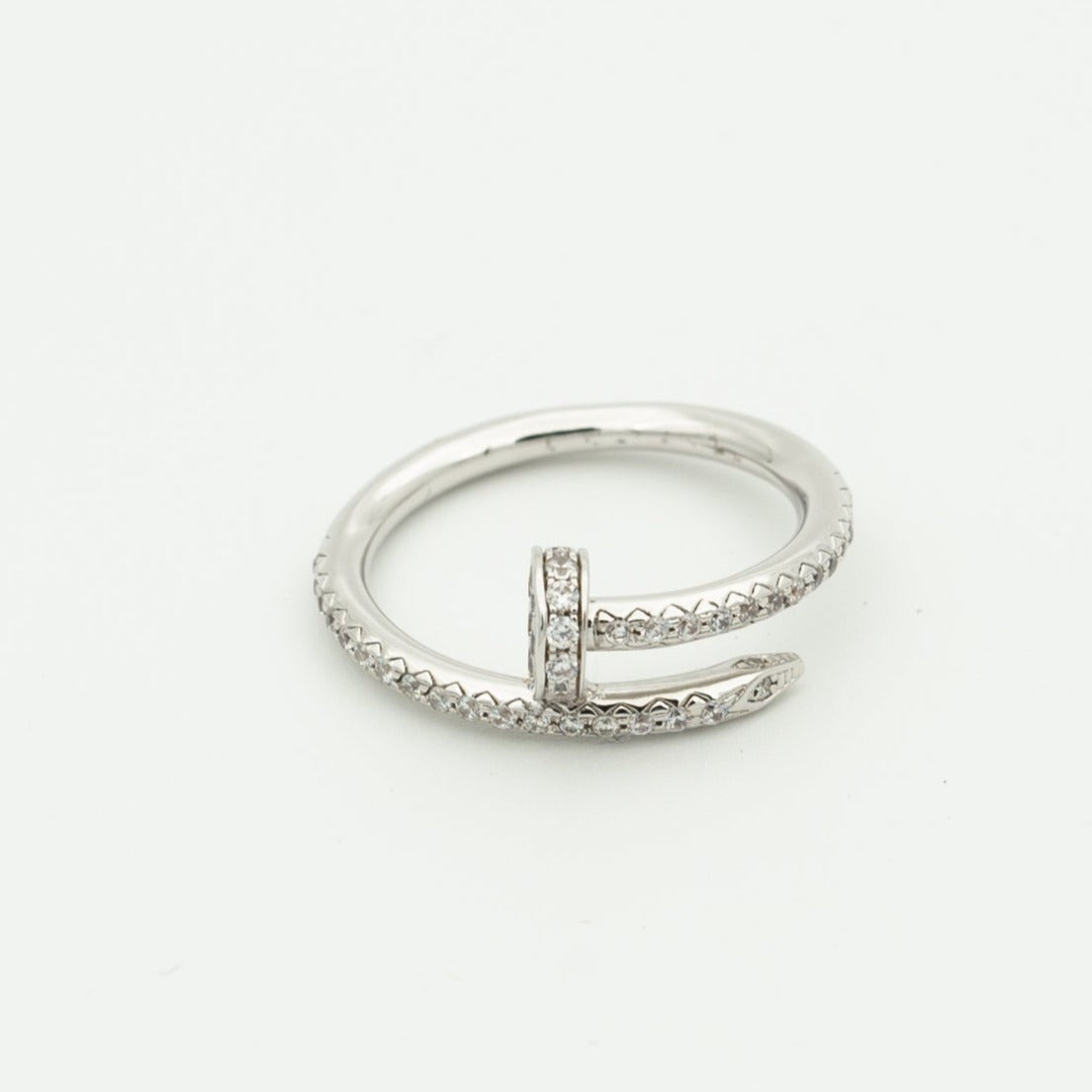 [Clover]JUSTE RING 1.8MM SILVER DIAMONDS