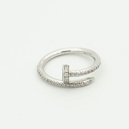[Clover]JUSTE RING 1.8MM SILVER DIAMONDS
