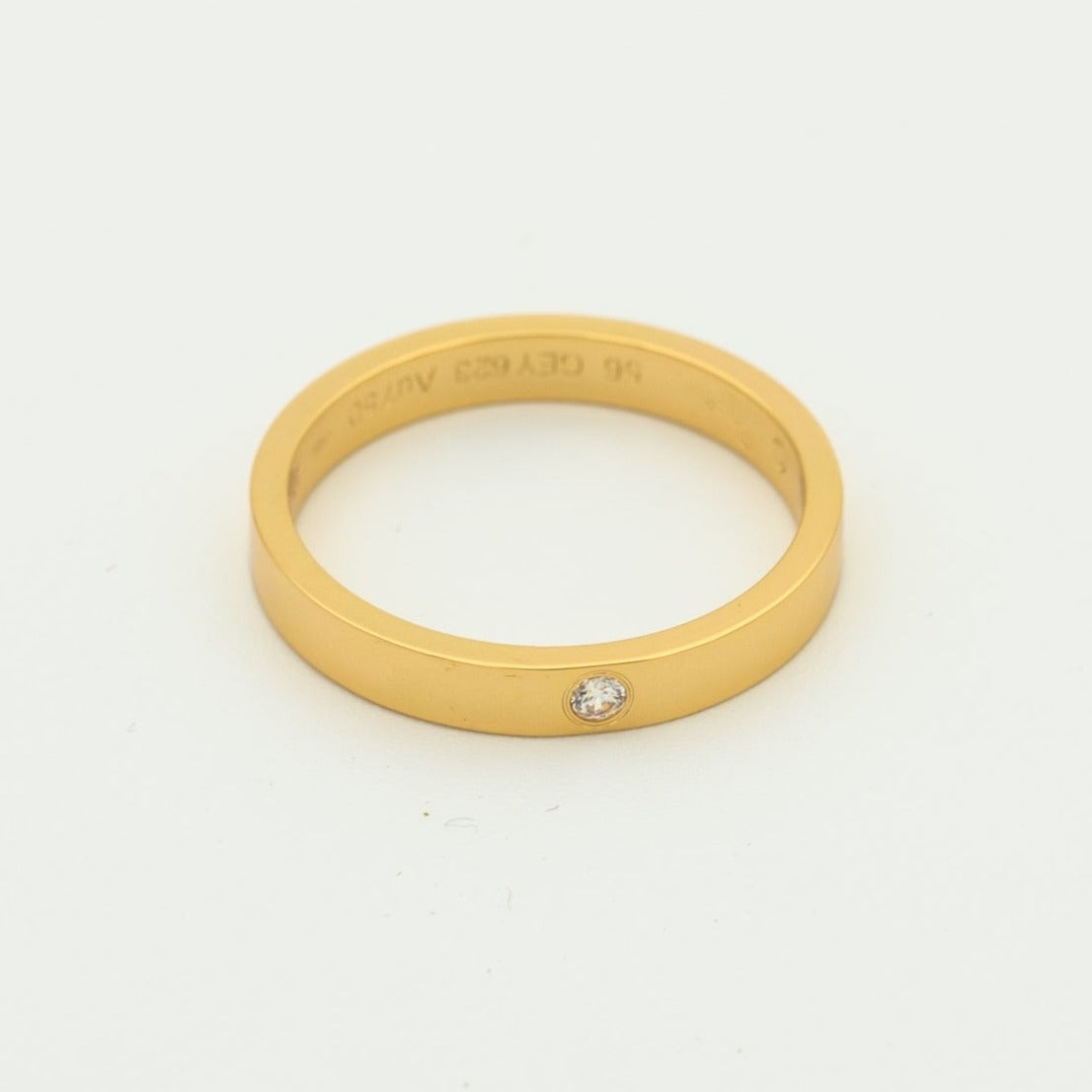 [Clover]LOVE RING 4MM 1 DIAMOND