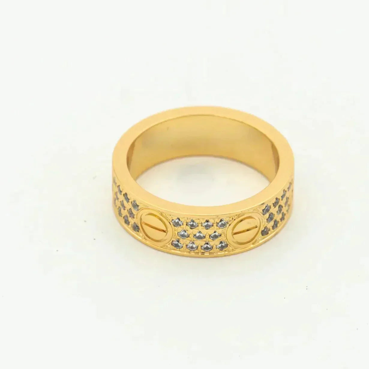 [Clover]LOVE RING 5.5MM DIAMONDS PAVED