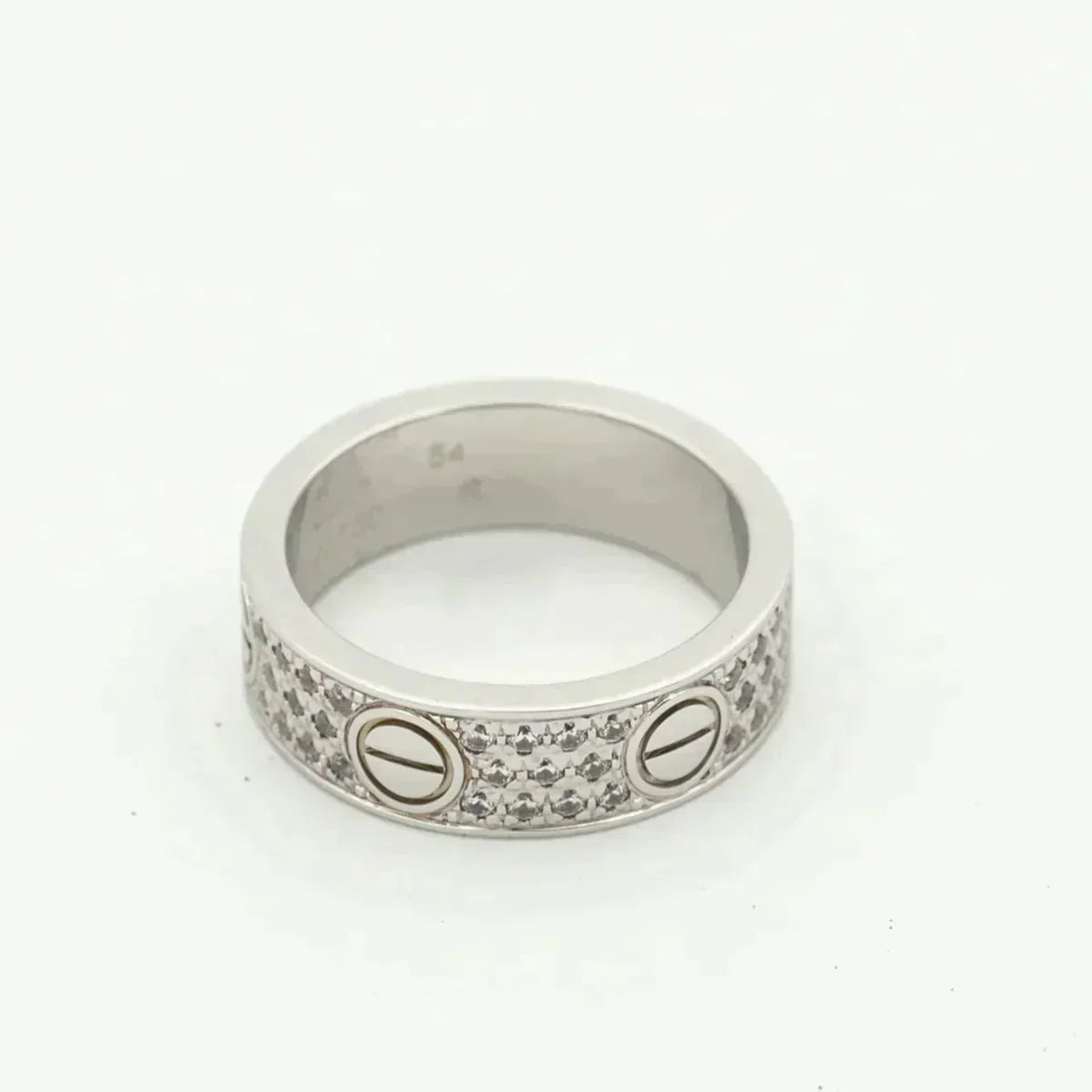 [Clover]LOVE RING 5.5MM DIAMONDS PAVED