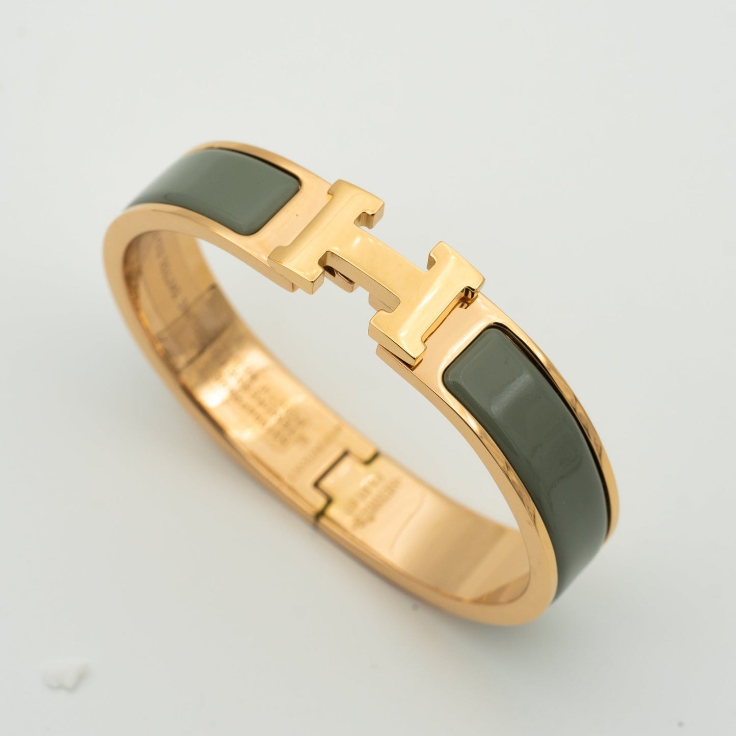 [Clover]H BRACELET BLUE GREEN 12MM