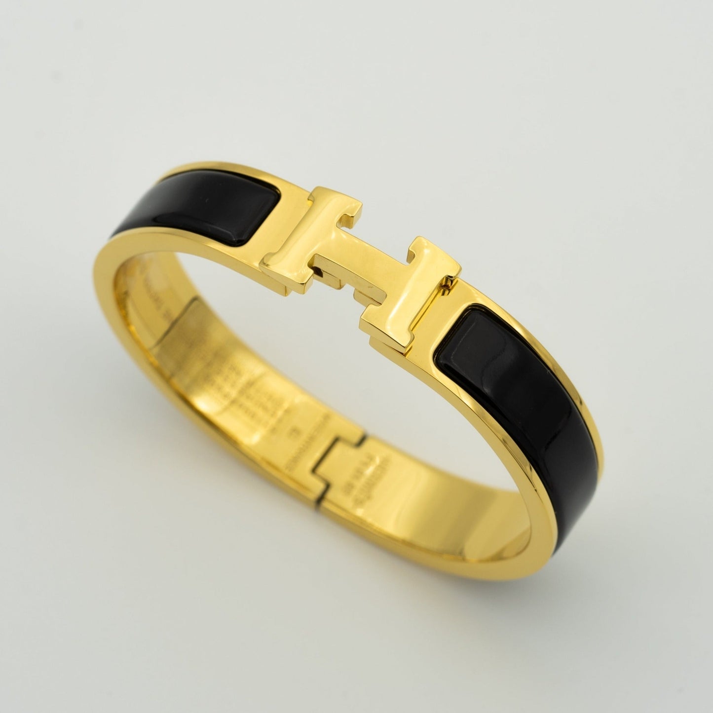 [Clover]H BLACK BRACELET