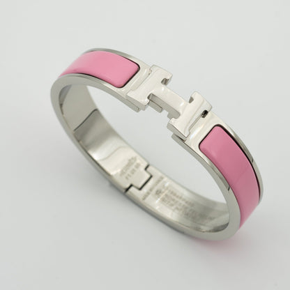 [Clover]H PINK BRACELET