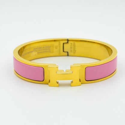 [Clover]H PINK BRACELET