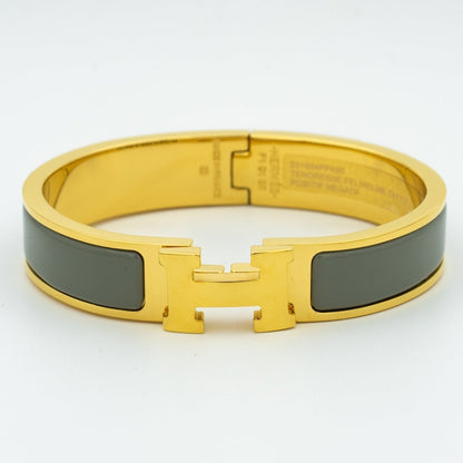 [Clover]H BRACELET BLUE GREEN 12MM