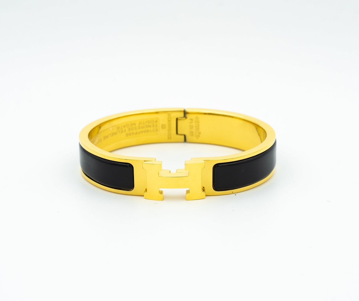 [Clover]H BLACK BRACELET